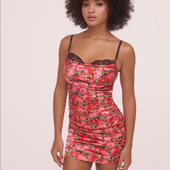 NWT For Love and Lemons Madeline Mini Dress - Picture 1 of 7